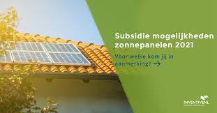 zonnepanelen subsidie