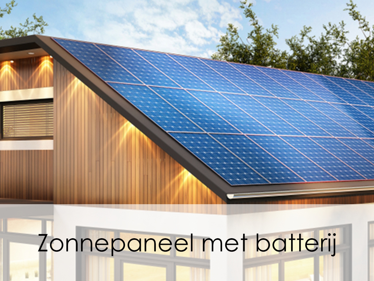 accupack zonnepanelen