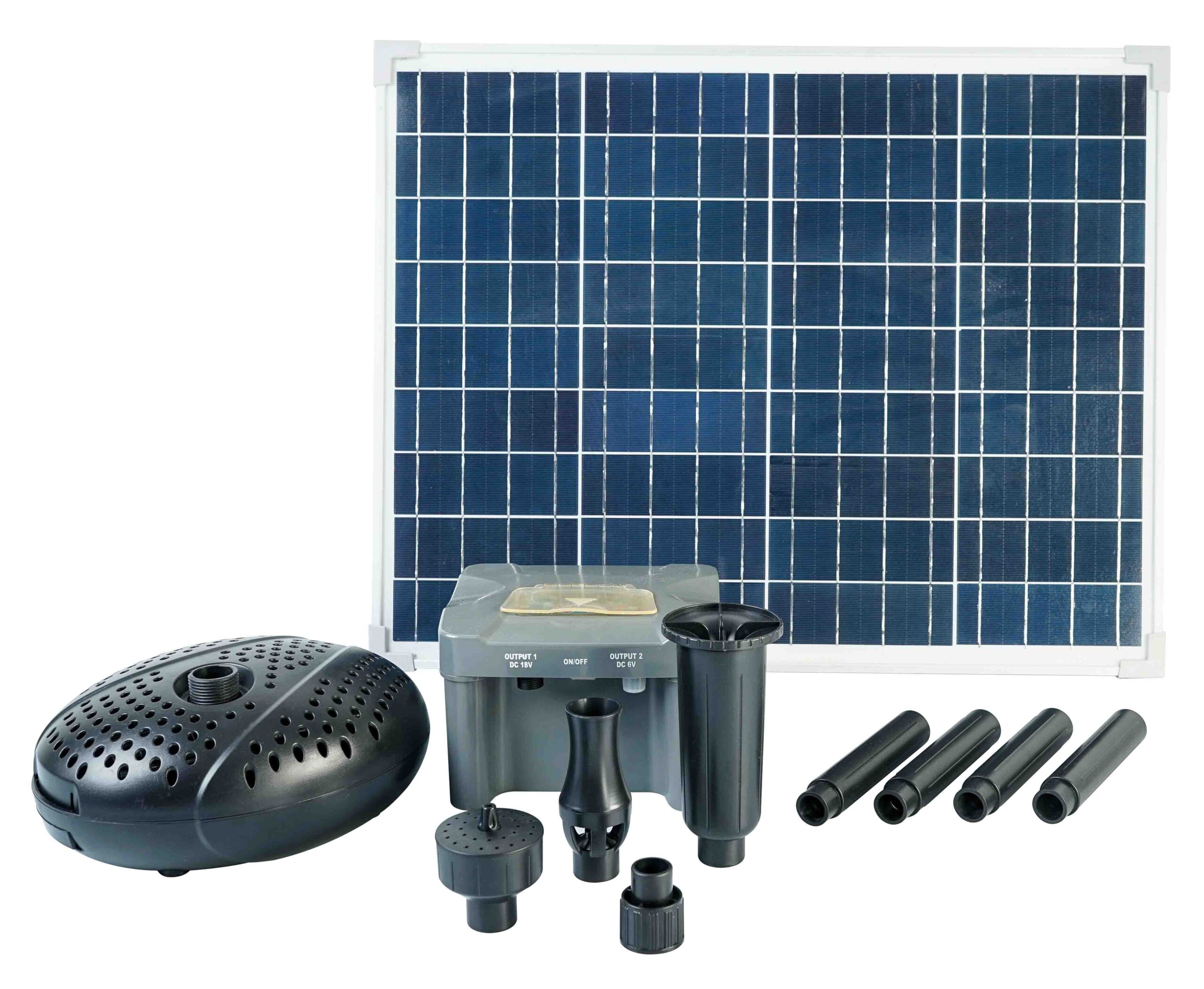 fonteinpomp op zonne energie