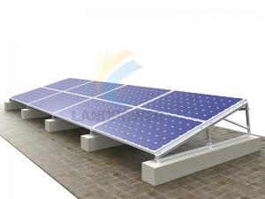 zonnepanelen plat dak ballast