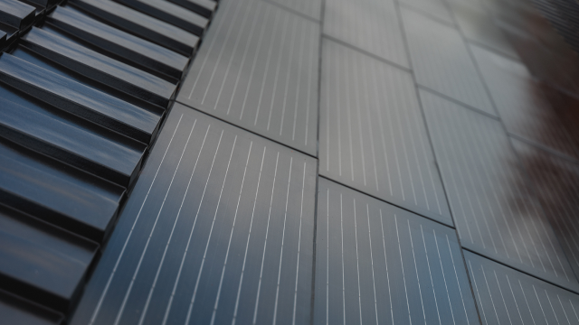 vlakke dakpan zonnepanelen