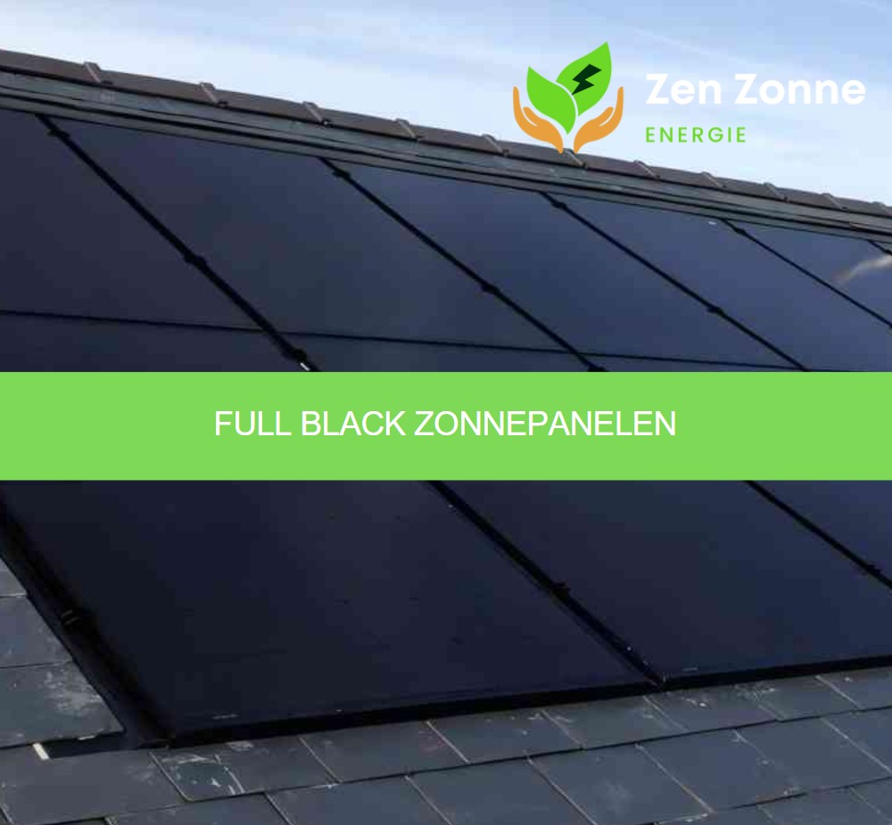 full black zonnepanelen 400wp